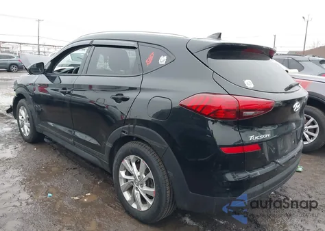 2019 Hyundai Tucson Value z USA, uszkodzony, nr VIN KM8J3CA4XKU059997